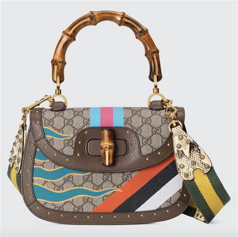 gucci linea b bag|gucci bamboo bag meaning.